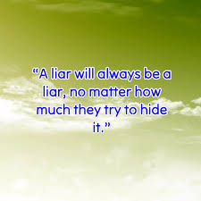 What is the 10 adjectives for liar?