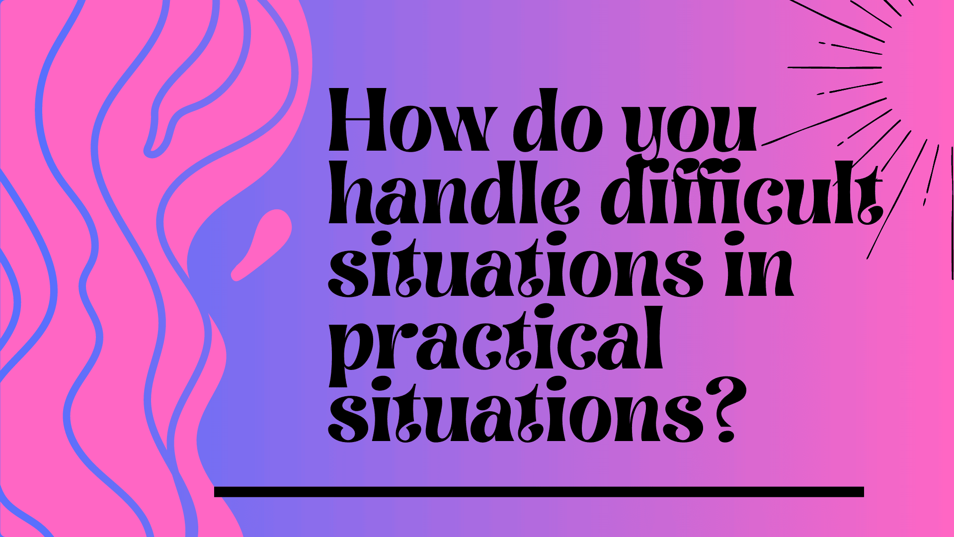 How to handle difficult situations l 12 difficult situation synonyms