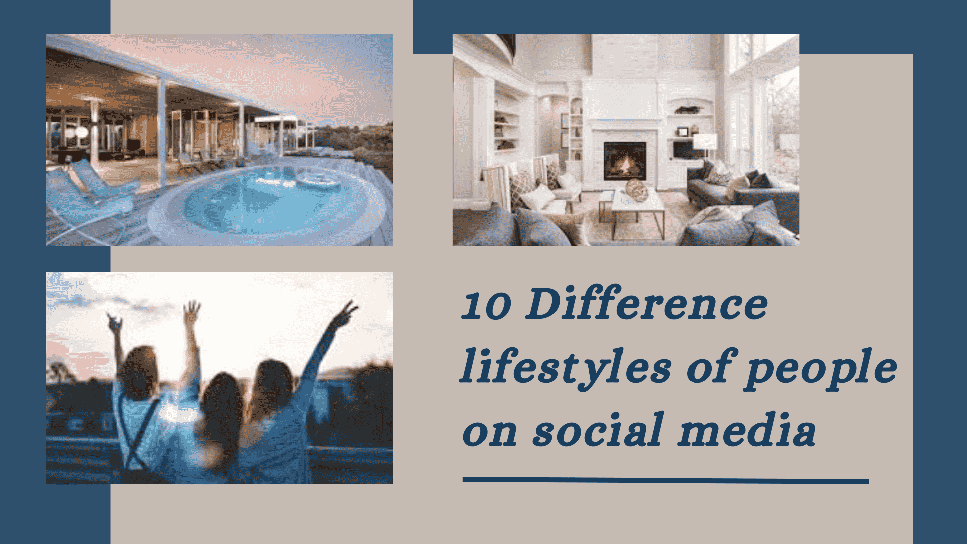10 Difference lifestyles of people on social media