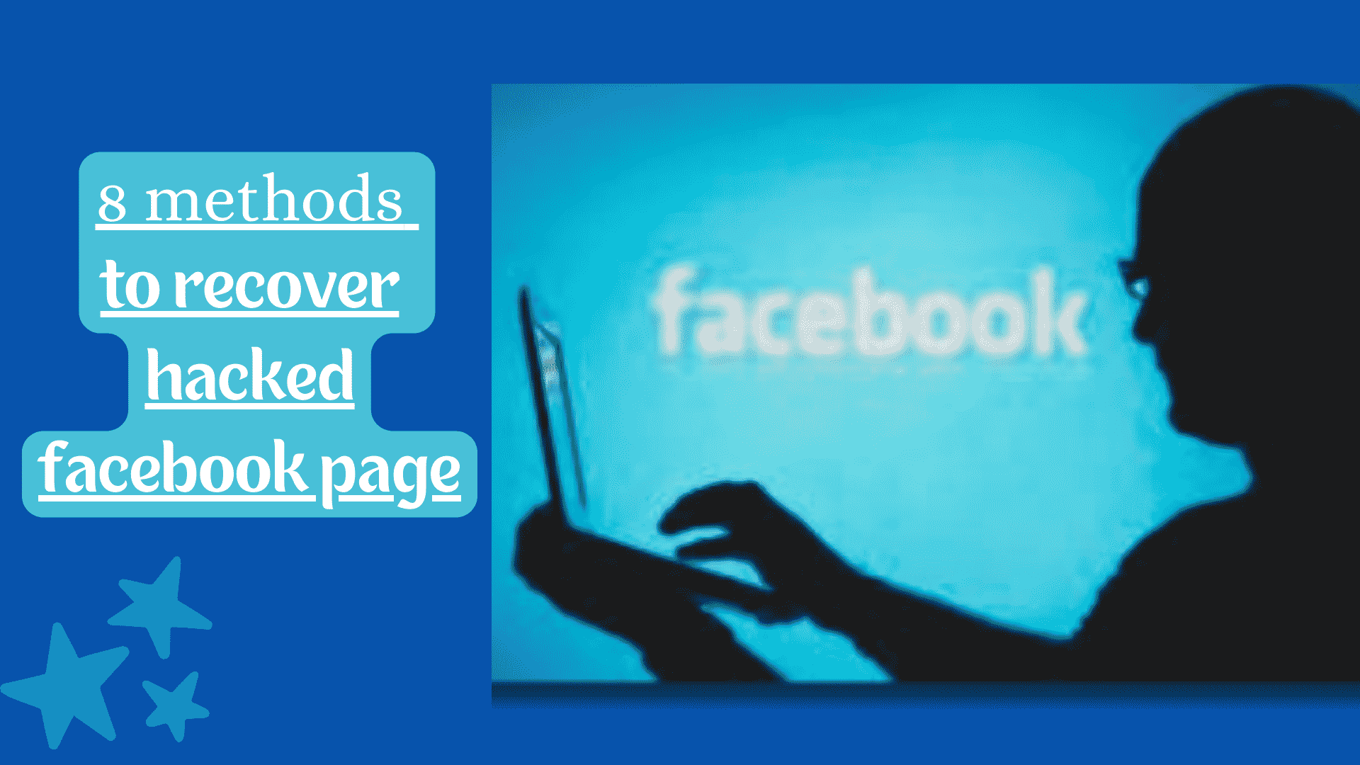 8 methods to recover hacked facebook page