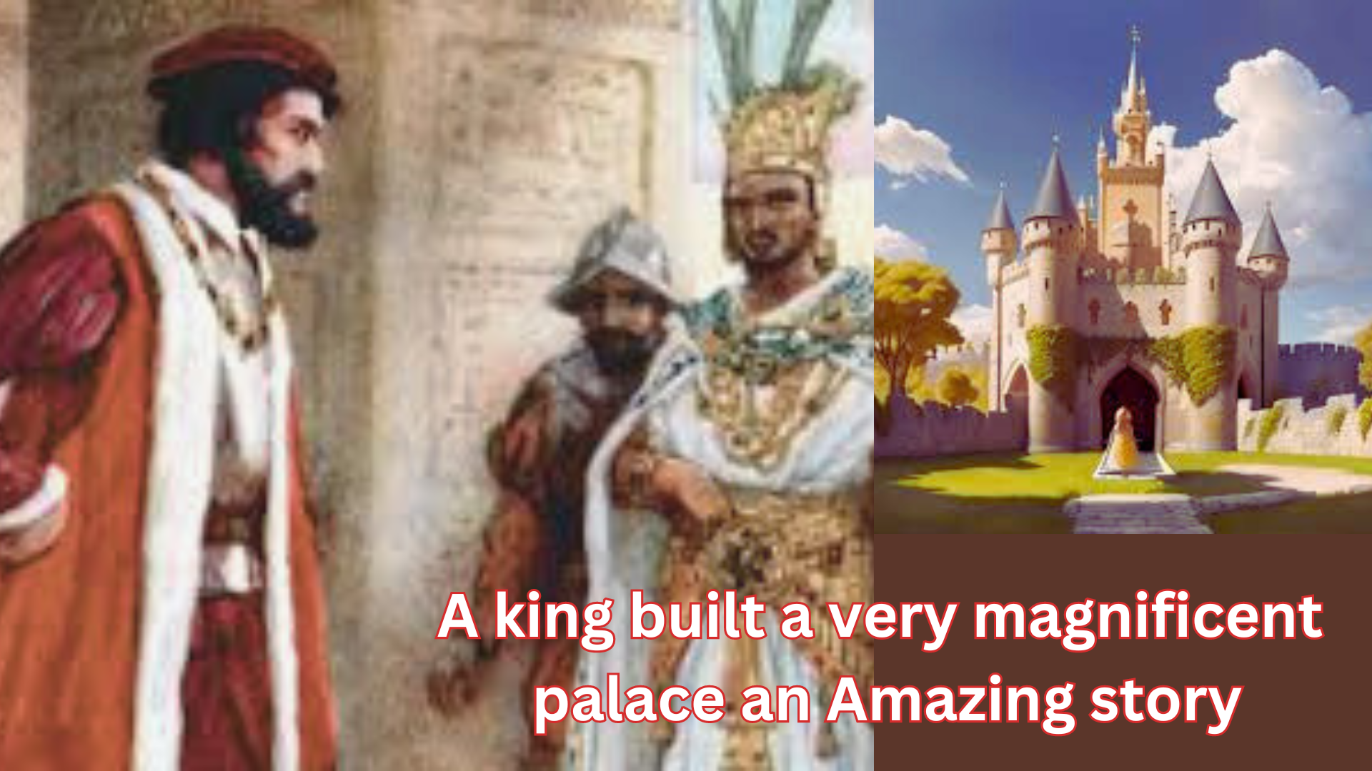 A king built a very magnificent palace an Amazing story