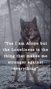 Wolf is the only animal that never compromises its freedom